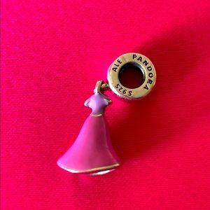 Tangled Disney dress pandora charm